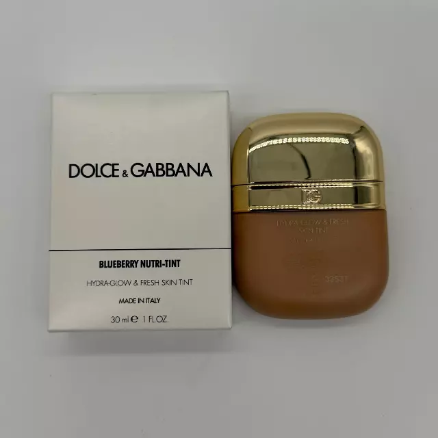 WHOLESALE DOLCE & GABBANA BLUEBERRY NUTRI-TINT TESTER BOX 1 OZ - DEEP 34W - 48 PIECE LOT