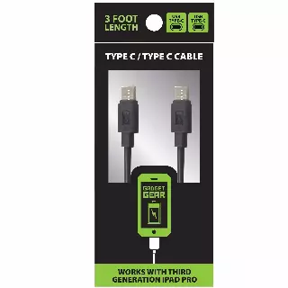 Charging Cable USB-C to USB-C 3FT - 4 Pieces Per Pack 25730