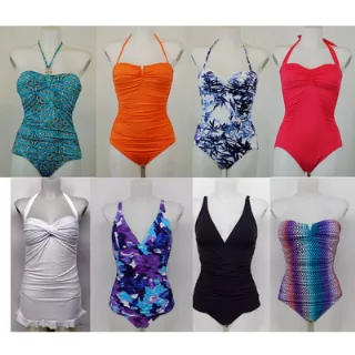 TOMMY BAHAMA Ladies one piece swimsuits 100pcs.