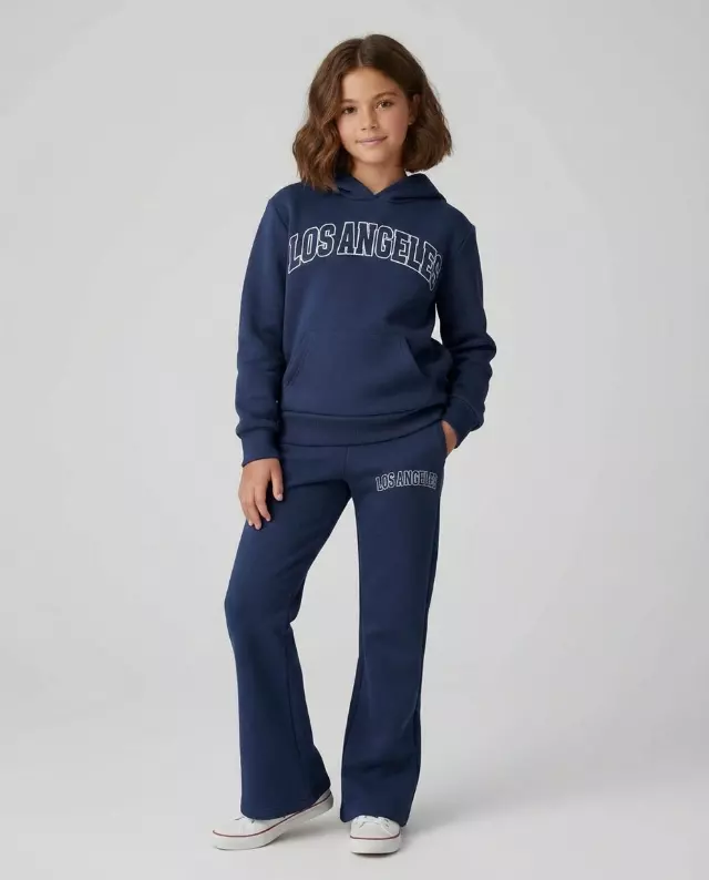 Girls’ 2PC Fleece Set #N25 — Navy / 4-5-6-6X