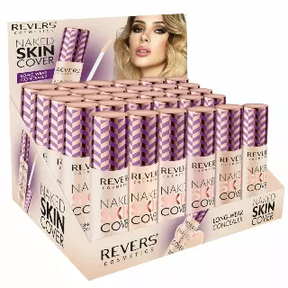 Revers Cosmetics Naked Skin Cover Liquid Concealer 05 - Wholesale Display 30 Units (NSC05)