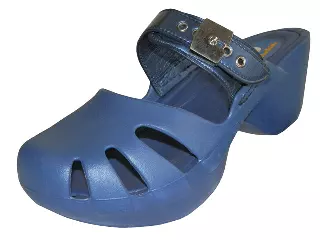 S5800L - Women's Wedge Clog Sandals — Navy (S5800L-N) / 5-10 Assorted