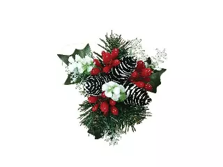 XP5536 – Lg mix pick w/ 3 pointed pine cones “dz”