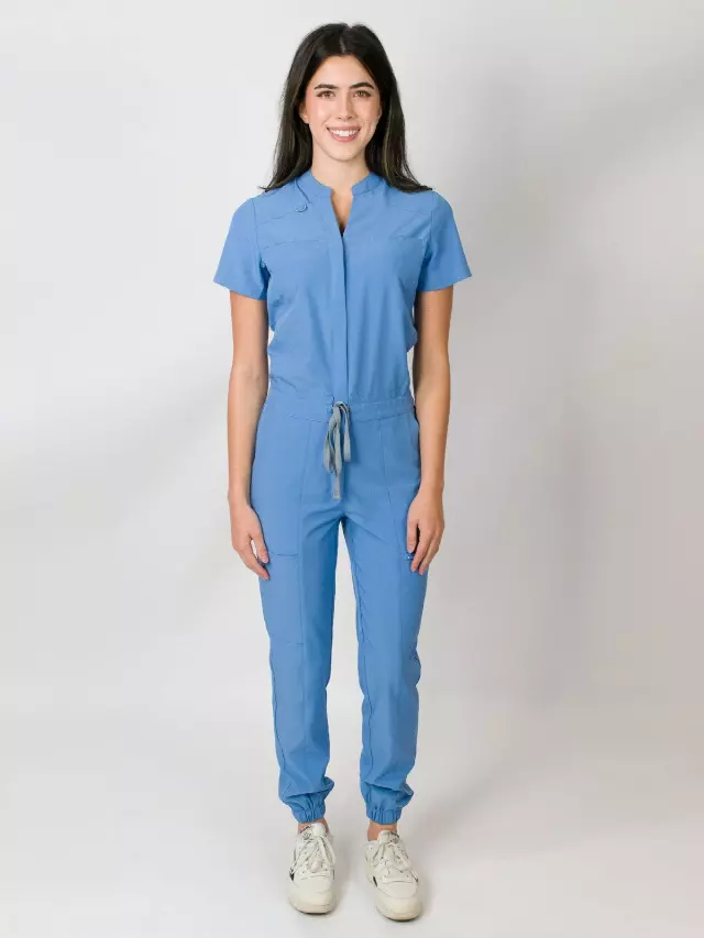 Scrub Jumpsuit — Ceil / S