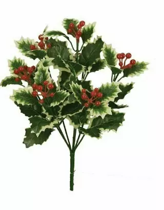 SBX1001 – 13” Variegated holly x7 – Min 12 Pcs – Case Pk 288