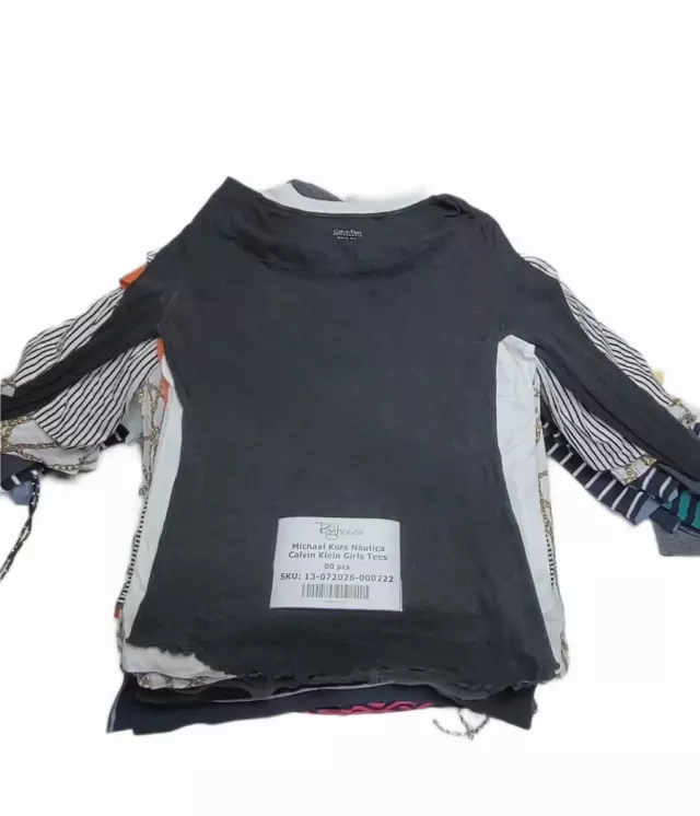 Michael Kors Nautica Calvin Klein Girls Tees 80 pcs