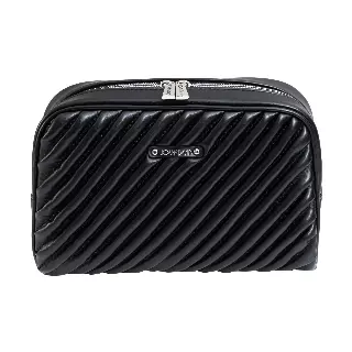 Joan & David The Diagonal Quilted Toiletry Case