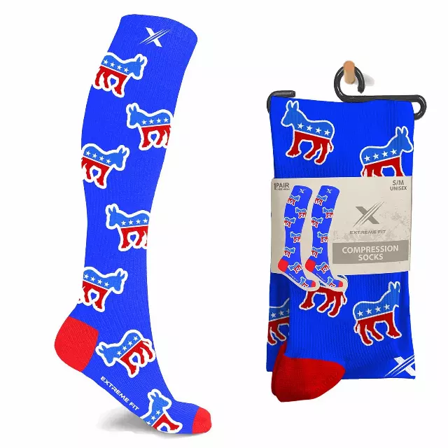 REPUBLICAN COMPRESSION SOCKS — Small/Medium