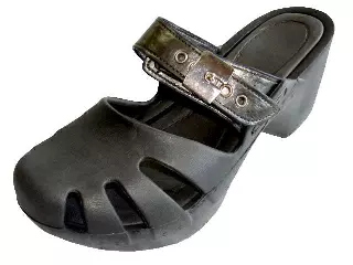 S5800G - Girl's Wedge Clog Sandals — Black (S5800G-Bk) / 11-4 Assorted