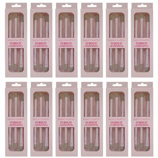 Beauty Creations Eye Brush - Wholesale 12 Sets (TJ-BS4)