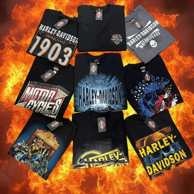 *NWT* HARLEY DAVIDSON T-SHIRTS BUNDLE — XL / 3