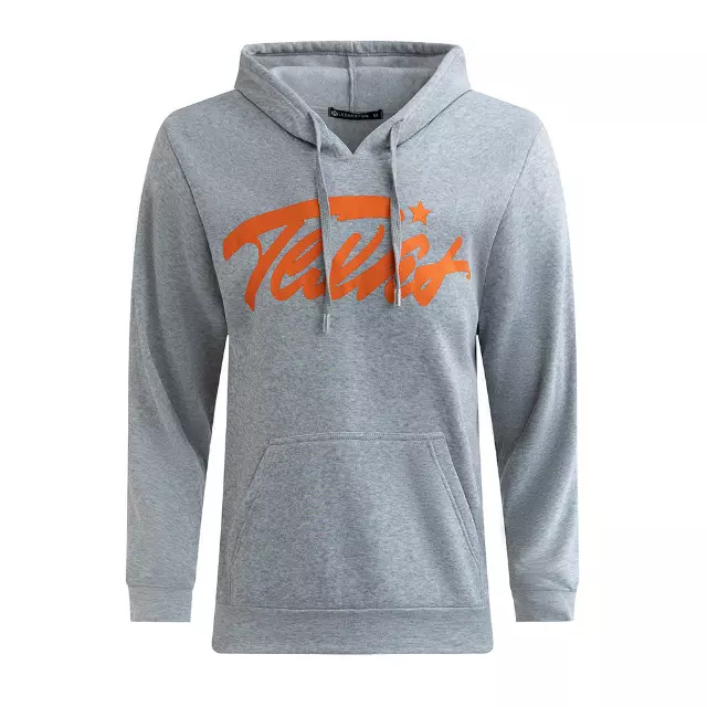 Men’s Pullover Fleece Hoodie with Drawcords and Kangaroo Pockets – Texas - Style #MFJ172-4 -$8.50/Unit - 24 PCS/CS - PLEASE SEE DESCRIPTION — Light Grey