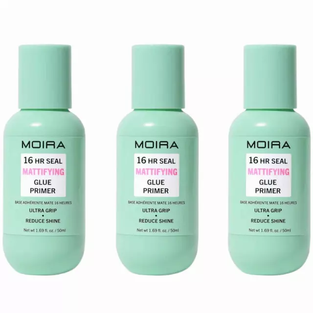 Moira Beauty 16hr Seal Glue Primer - Wholesale 3 Units (HRP002)