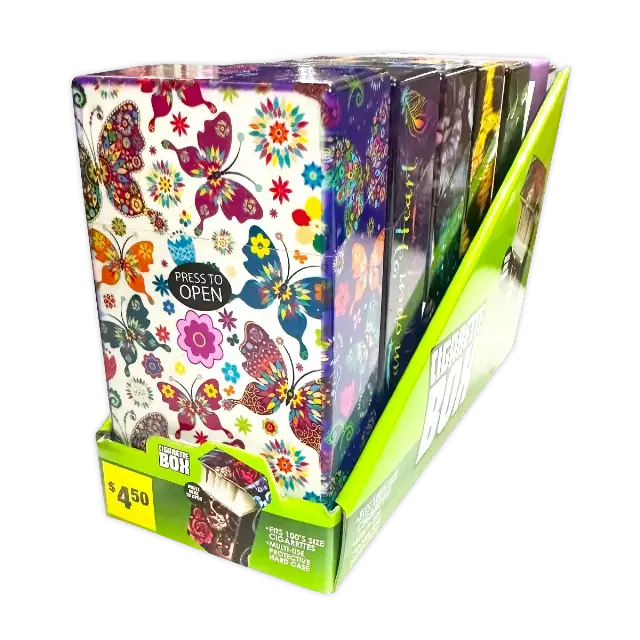 100s Cigarette Storage Case - 6 Pieces Per Retail Ready Display 40317