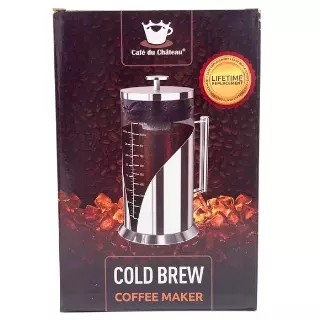 Wholesale Lot Of 288 Cafe Du Chateau 34 Oz Cold Brew Coffee Makers – UPC 731015280858 – MSRP $26 – Only $8 Each