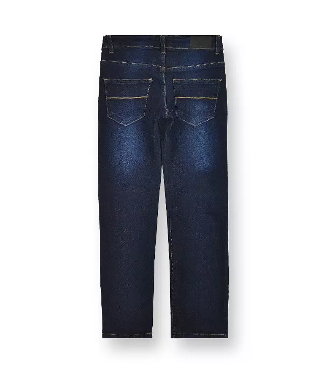 Boys' Faded Skinny Jeans #303 Dark Navy — Dark Navy / 4-5-6-7