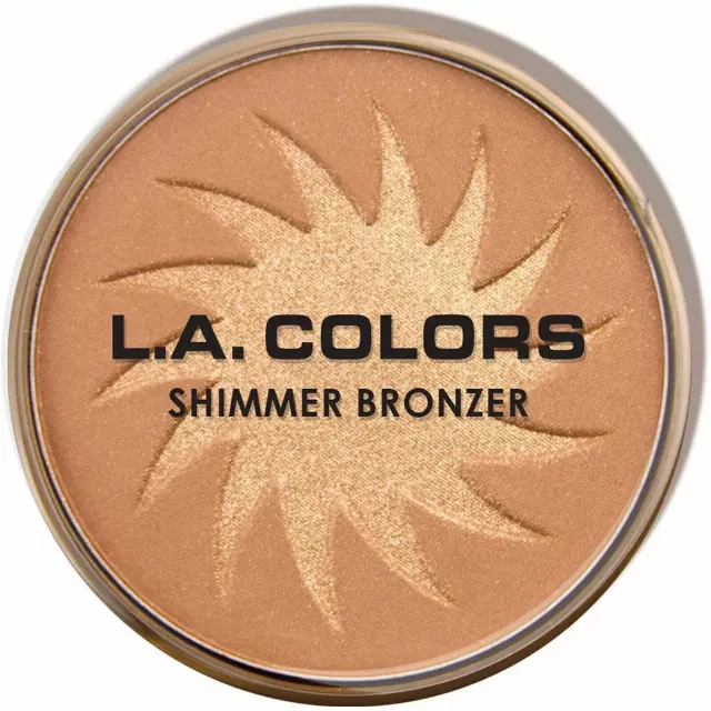 L.A. Colors Shimmer Bronzer Radiant - Wholesale Pack 12 Units (CBBP267)
