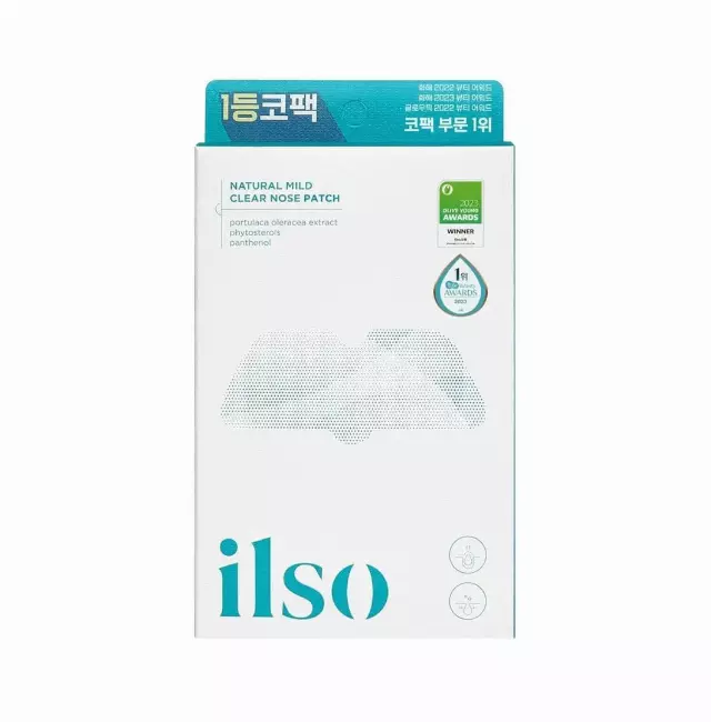 Ilso Natural MILD Clear Nose Patch - 5 pcs