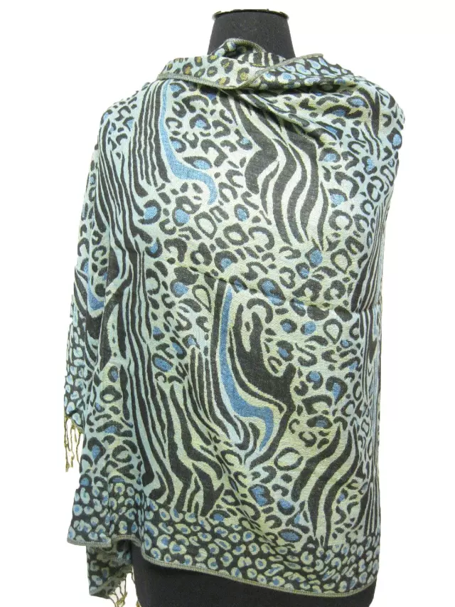 Y2 Zebra Print Pashmina — Tq.