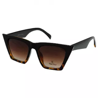 Translucent Square Winged Sunglasses with Tinted Lenses TD10376