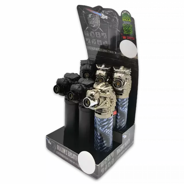 Dragon XXL Torch Lighter - 6 Pieces Per Retail Ready Display 23386