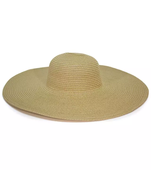 Magid Straw Floppy Hat — NATURAL · SKU HA-607S-NATU