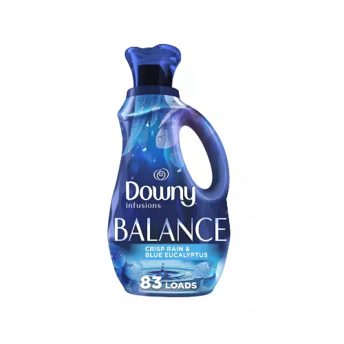 Downy Ultra Soft Balance Crisp Rain & Blue Eucalyptus 56oz Case Pack 4