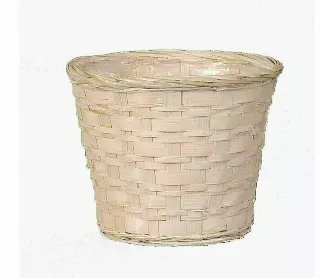 MS1745-10WW – 10” WW bamboo pot sewn-in-liner (fits 9” pot) 9.5” depth-“each” Min 12 – Case 60 pcs