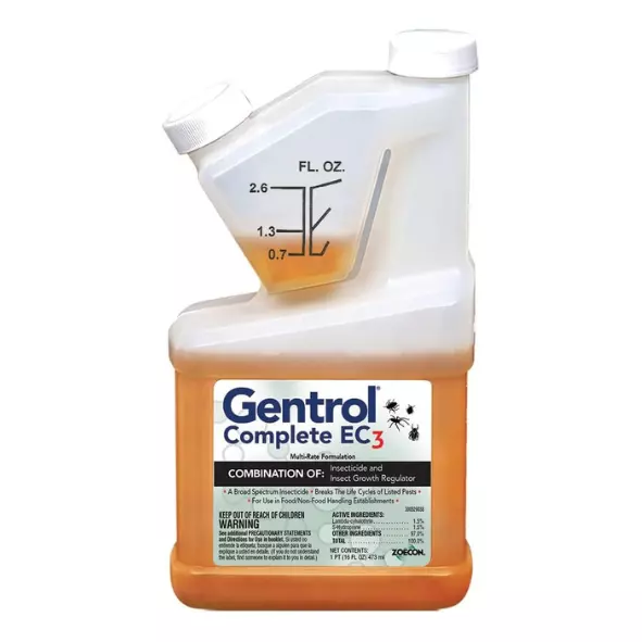 ZOECON 10578 Gentrol Complete EC3 Insecticide and Growth Regulator