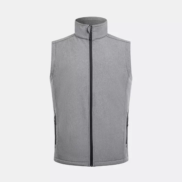 Men's core shell vest asst. color - Style #MV154 - $12.50/ Unit MINIMUM 12 PCS - PLEASE SEE DESCRIPTION — Dark Grey