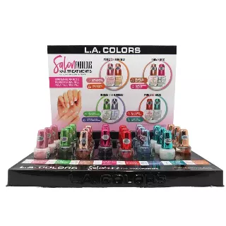 L.A. Colors Salon Fabolous Nail Treatments - Wholesale Display 24 Units (CLAC480)