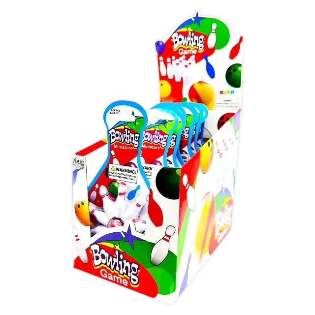 Mini Bowling Game - 12 Pieces Per Retail Ready Display 25102