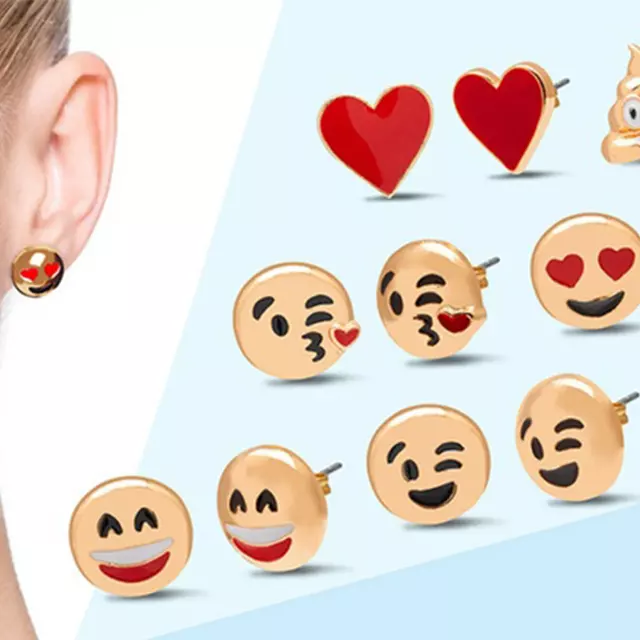 ORIGINAL EMOJI EARRINGS — 5-Pack