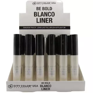 City Color Be Bold Color Blanco Liner - Wholesale Display 36 Units (E-0092A-1)