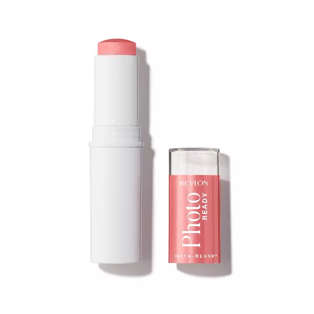 Revlon PhotoReady Insta Blush, 310 Candy Kiss, 0.31 oz | Creamy blush stick for a natural-looking glow. Glides on evenly and blends easily. All-day hydration.