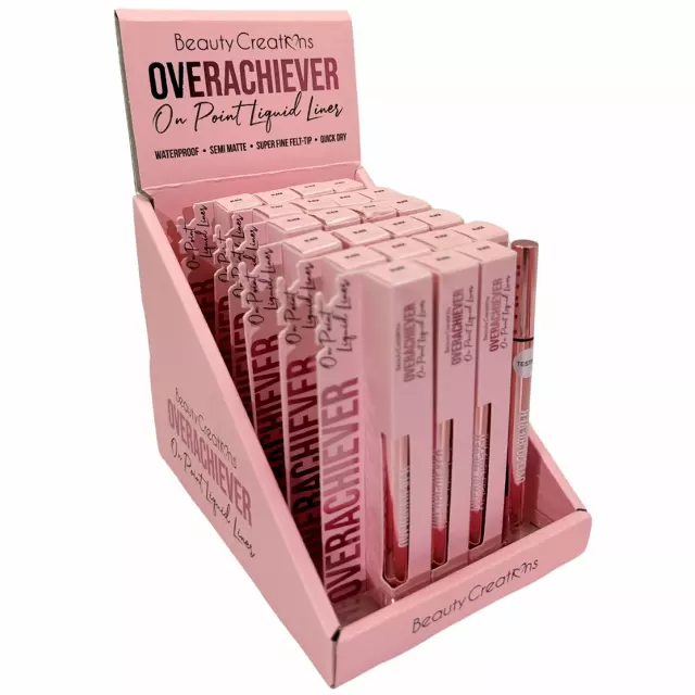Beauty Creations Overachiever On Point Liquid Liner - Wholesale Display 23 Units (EL-3)