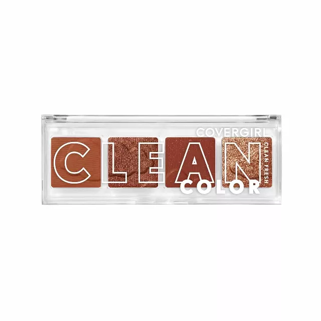 WHOLESALE COVERGIRL CLEAN FRESH COLOR EYESHADOW PALETTE - SPICED COPPER 252 - 72 PIECE LOT