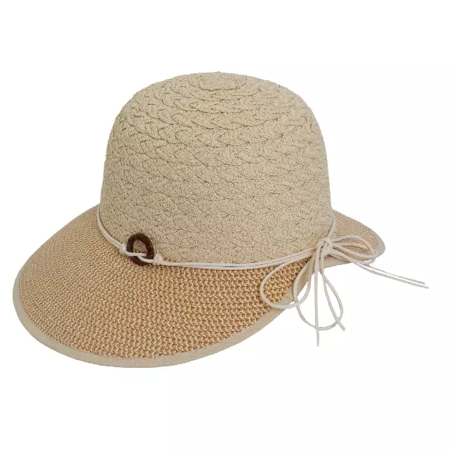 Magid Straw Bow Garden Hat — NATURAL