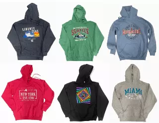 #7-714-PR-1 Adult Print Hoodies – $2.90 each (24 Pieces)