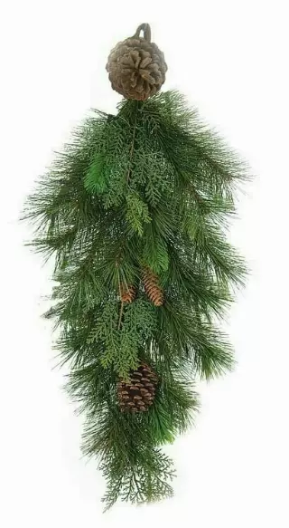 PMX7032 – 28” Mixed pine/cedar/cone teardrop-Min 2 – Case Pk 6
