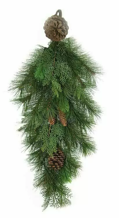 PMX7032 – 28” Mixed pine/cedar/cone teardrop-Min 2 – Case Pk 6