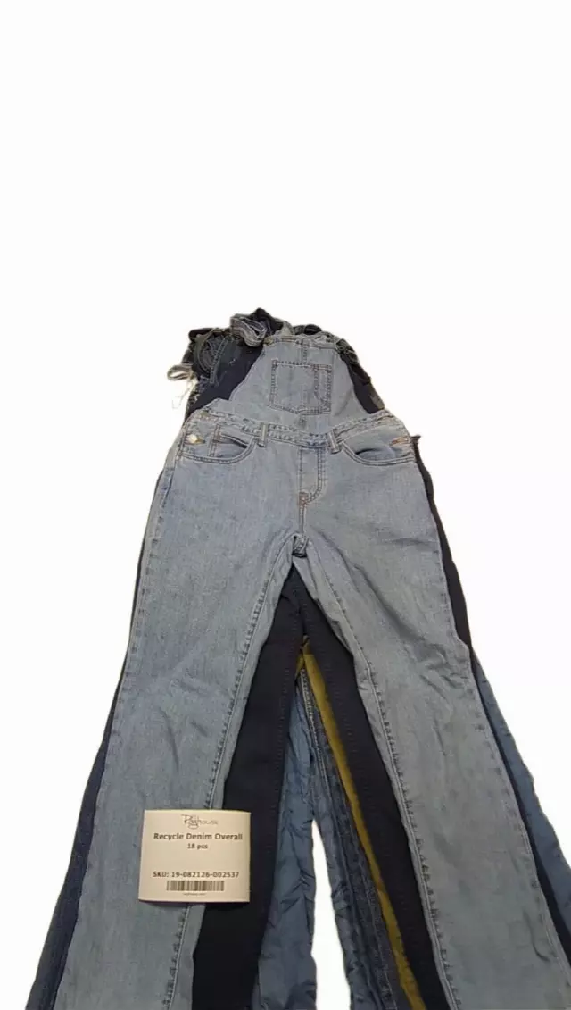 Recycle Denim Overall 18 pcs