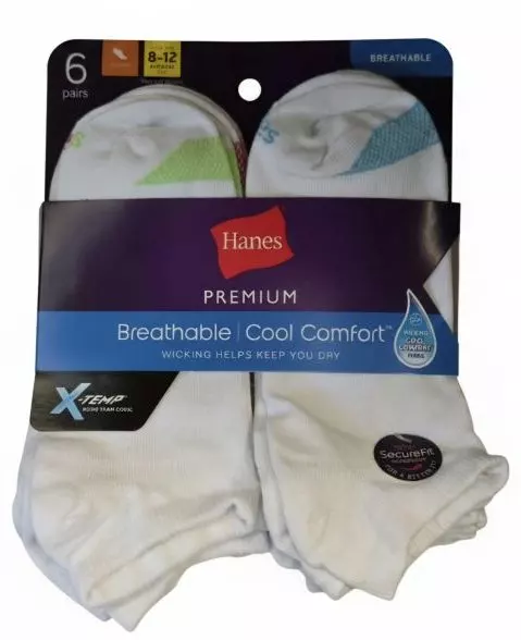 #6-H-6428 Women’s No Show Socks – $3.20 Per 6 Pair Pack (14 Packs)