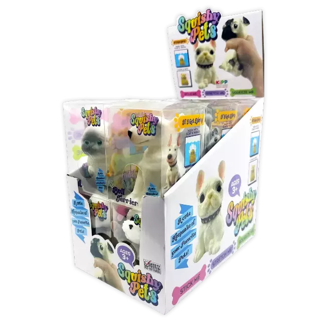 Squishy Pets Keepsake - 12 Pieces Per Retail Ready Display 25820