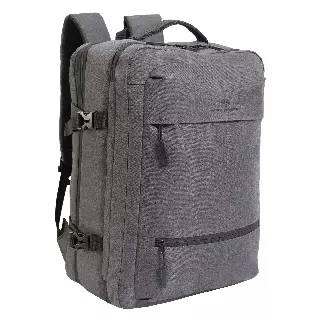 Jack Abraham's The Arden 18-In Nylon Weekender Backpack — 027-CHARCOAL