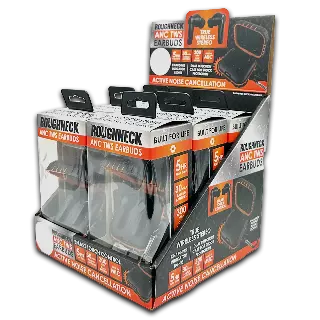 Wireless Earbuds with Heavy Duty Case - 6 Pieces Per Retail Ready Display 23695