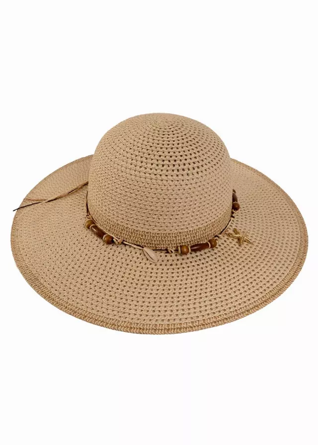 Magid Straw Floppy Hat — Natural · SKU HA-7112S-NAT