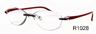 R1028 Rimless reading glasses — +3.00(1dz)