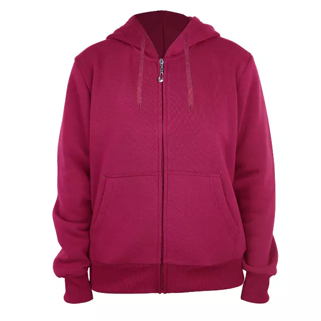 Women's Hoodie Sweatshirt- Style #LFJ505- $7.50/ Unit - 12PCS/CS - PLEASE SEE DESCRIPTION — Raspberry