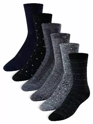 Dress Socks #05 (Dozen) — Sock Size 9-11